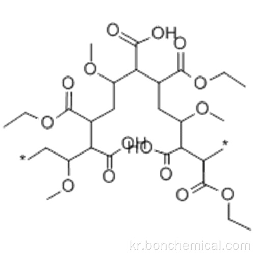 메틸 비닐 에테르 모노 모노 말 레이트 공중 합체 CAS 25087-06-3